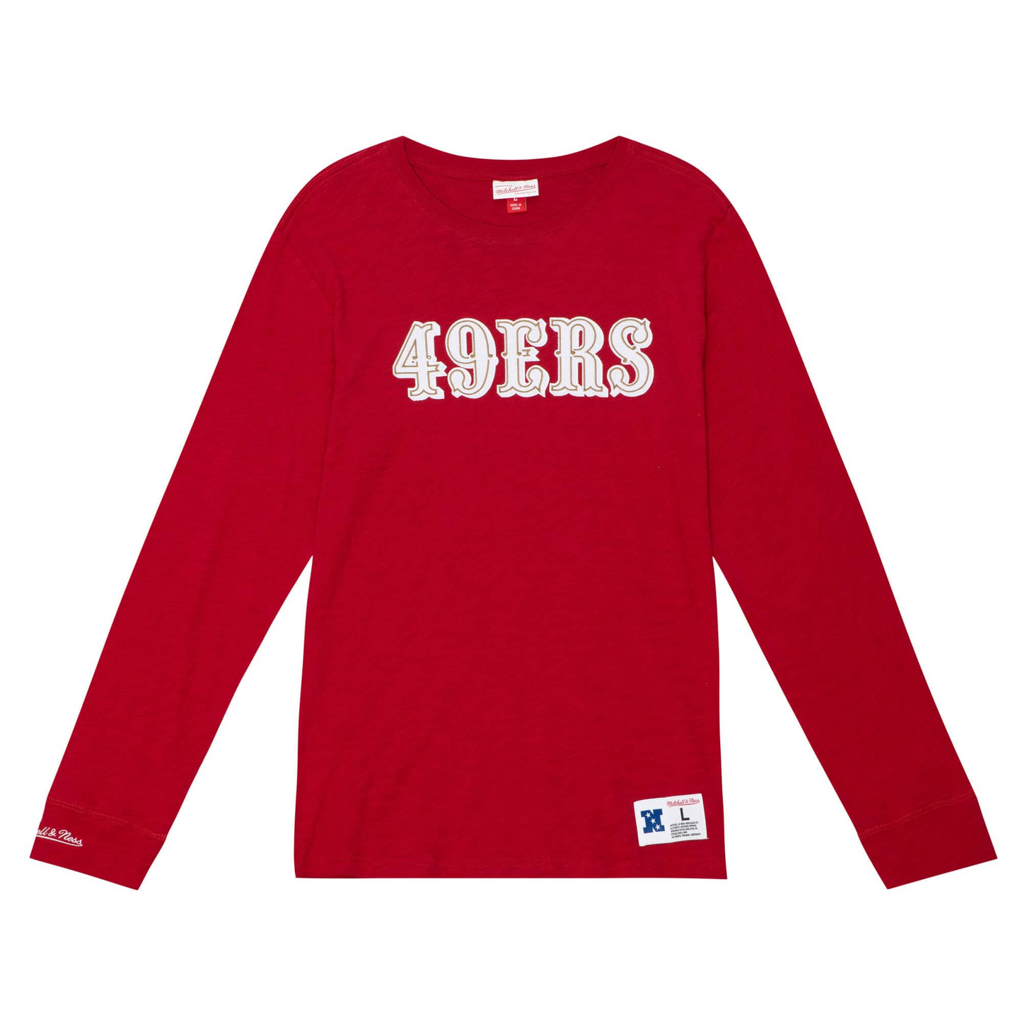 SAN FRANCISCO 49ERS MEN'S LEGENDARY SLUB LONG SLEEVE T-SHIRT