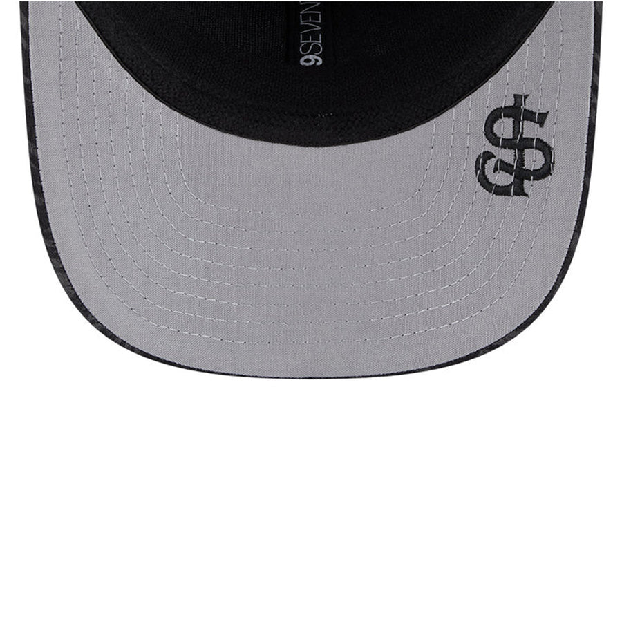 SAN JOSE GIANTS 2025 MILB CLUBHOUSE 9SEVENTY STRETCH-SNAP HAT - BLACK