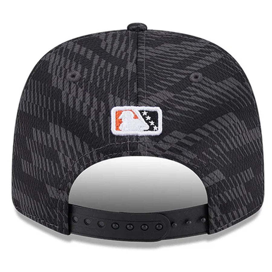 SAN JOSE GIANTS 2025 MILB CLUBHOUSE 9SEVENTY STRETCH-SNAP HAT - BLACK