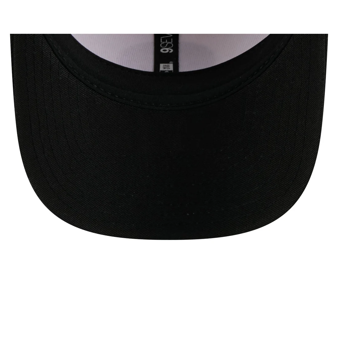 SAN JOSE SHARKS LOYAL CORDUROY 9SEVENTY STRETCH-SNAP ADJUSTABLE HAT - CHROME WHITE/BLACK