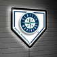 SEATTLE MARINERS HOMEPLATE EDGELITE LED WALL DECOR