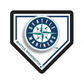 SEATTLE MARINERS HOMEPLATE EDGELITE LED WALL DECOR