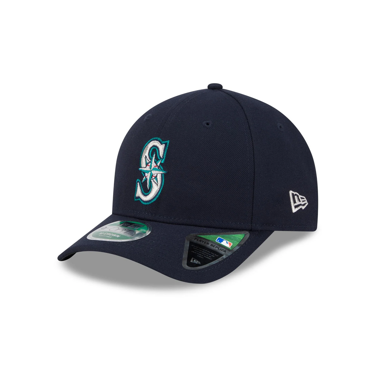 SEATTLE MARINERS YOUTH PLAYER REPLICA 9FORTY M-CROWN SNAPBACK ADJUSTABLE HAT - NAVY