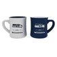 SEATTLE SEAHAWKS 10OZ CERAMIC CUP 2-PIECE SET 