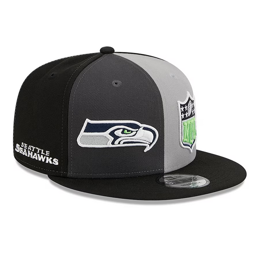 SEATTLE SEAHAWKS 2023 SIDELINE 9FIFTY SNAPBACK - SHADOW