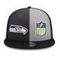 SEATTLE SEAHAWKS 2023 SIDELINE 9FIFTY SNAPBACK - SOMBRA