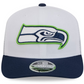 SEATTLE SEAHAWKS 2024 NFL TRAINING CAMP 9SEVENTY STRETCH SNAP TRUCKER HAT - WHITE