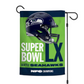 SEATTLE SEAHAWKS 2025 NFC CONFERENCE CHAMPIONS 2-SIDED 12.5" X 18" GARDEN FLAG