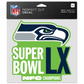 SEATTLE SEAHAWKS 2025 NFC CONFERENCE CHAMPIONS 8" X 8" PERFECT CUT DECAL