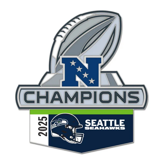 SEATTLE SEAHAWKS 2025 NFC CONFERENCE CHAMPIONS COLLECTORS PIN
