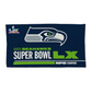SEATTLE SEAHAWKS 2025 NFC CONFERENCE CHAMPIONS FULL COLOR LOCKER ROOM 22" X 42" 2-SIDED TOWEL