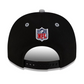 SEATTLE SEAHAWKS 2025 NFC CONFERENCE CHAMPIONS LOCKER ROOM 9FIFTY A-FRAME SNAPBACK HAT - BLACK