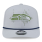 SEATTLE SEAHAWKS 2025 NFL RIVALRY SIDELINE COLLECTION 9SEVENTY ADJUSTABLE HAT - WOLF GRAY