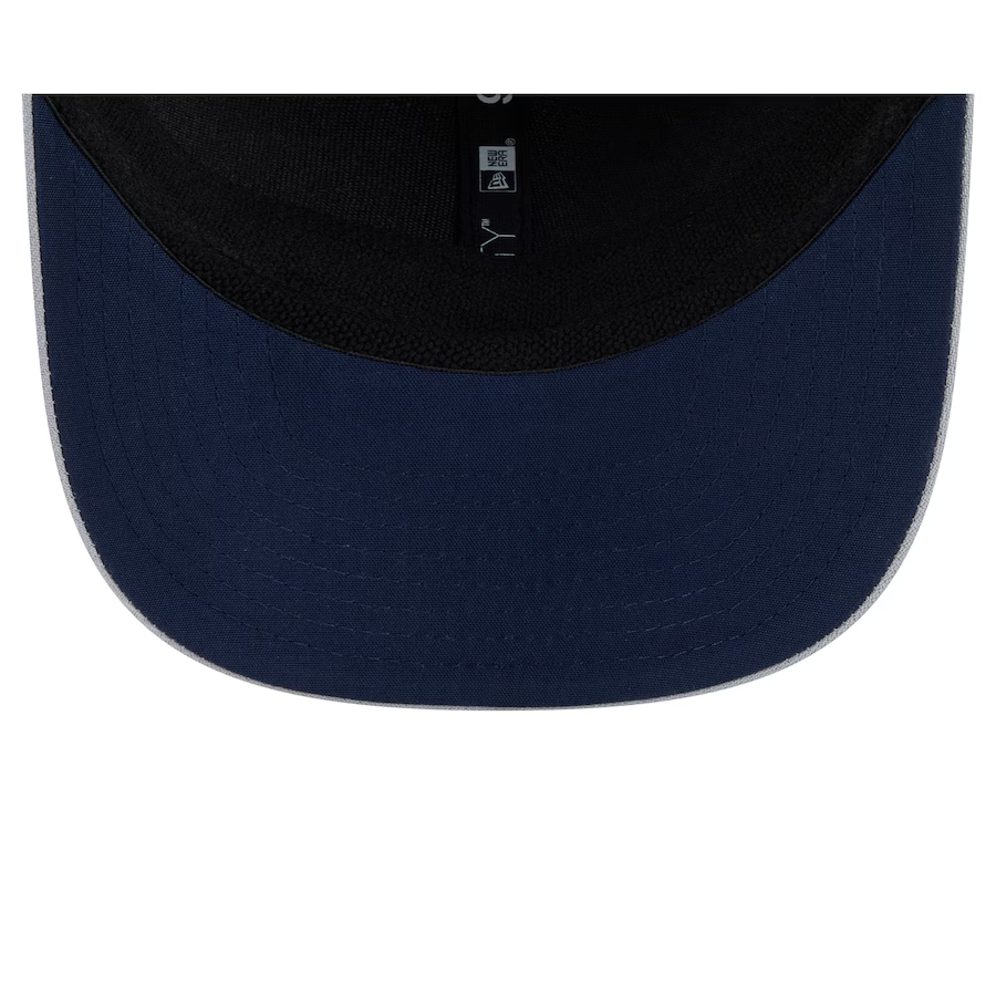 SEATTLE SEAHAWKS 2025 NFL RIVALRY SIDELINE COLLECTION 9SEVENTY ADJUSTABLE HAT - WOLF GRAY