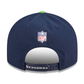 SEATTLE SEAHAWKS 2026 NFL DRAFT 9FIFTY SNAPBACK HAT - NAVY/GREEN