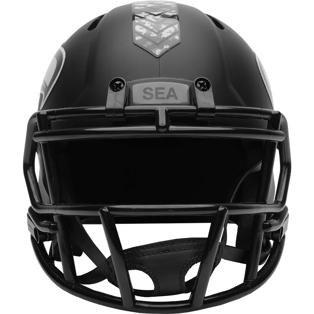 SEATTLE SEAHAWKS 2026 NFL SALUTE TO SERVICE RIDDELL SPEED MINI HELMET