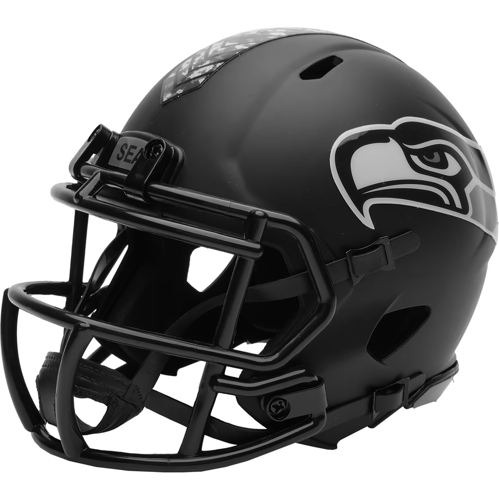 SEATTLE SEAHAWKS 2026 NFL SALUTE TO SERVICE RIDDELL SPEED MINI HELMET