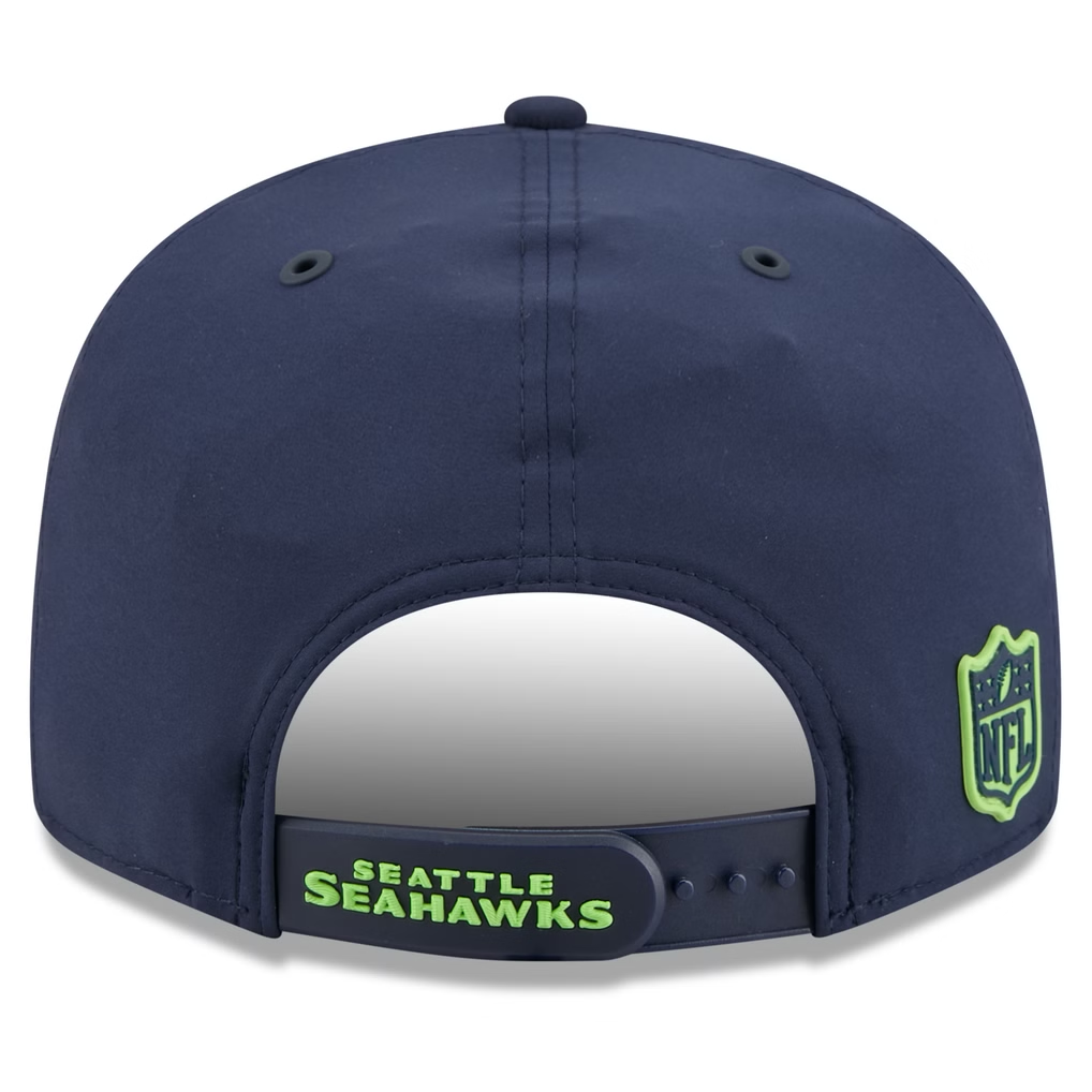 SEATTLE SEAHAWKS 2026 NFL SIDELINE 9FIFTY SNAPBACK HAT - NAVY