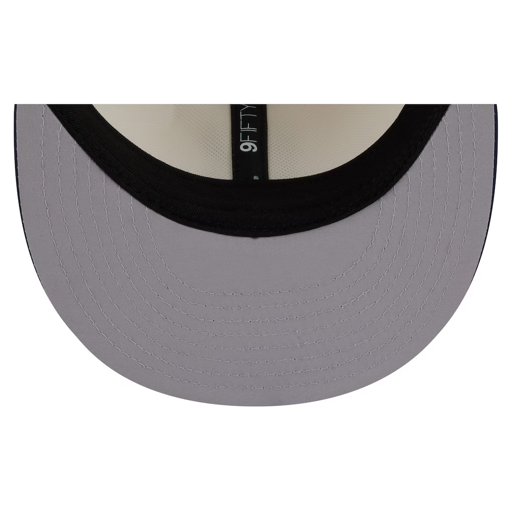 SEATTLE SEAHAWKS 2026 NFL TRAINING CAMP 9FIFTY SNAPBACK HAT - CHROME WHITE/NAVY