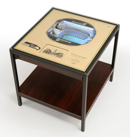 SEATTLE SEAHAWKS 25 LAYER 3D STADIUM LIGHTED END TABLE