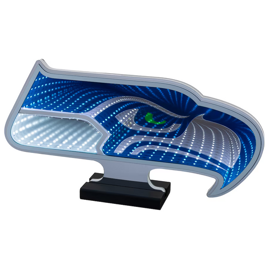 SEATTLE SEAHAWKS LED INFINITY LOGO LIGHT