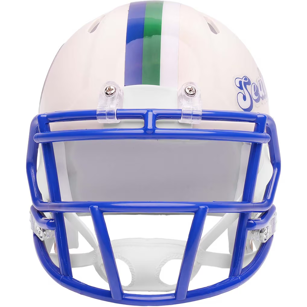 SEATTLE SEAHAWKS RETRO COLLECTION RIDDELL SPEED MINI HELMET
