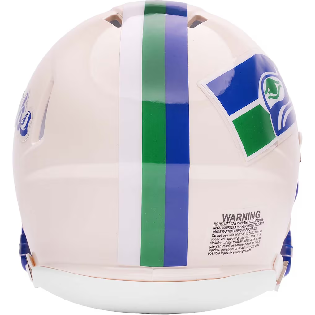 SEATTLE SEAHAWKS RETRO COLLECTION RIDDELL SPEED MINI HELMET
