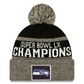 SEATTLE SEAHAWKS SUPER BOWL LX CHAMPIONS PARADE DAY CUFFED KNIT WITH POM
