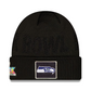 SEATTLE SEAHAWKS SUPER BOWL LX OPENING NIGHT CUFFED KNIT BEANIE - BLACK