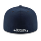 SEATTLE SEAHAWKS SUPER BOWL LX SIDE PATCH 59FIFTY FITTED HAT- NAVY