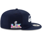 SEATTLE SEAHAWKS SUPER BOWL LX SIDE PATCH 9FIFTY SNAPBACK HAT- NAVY