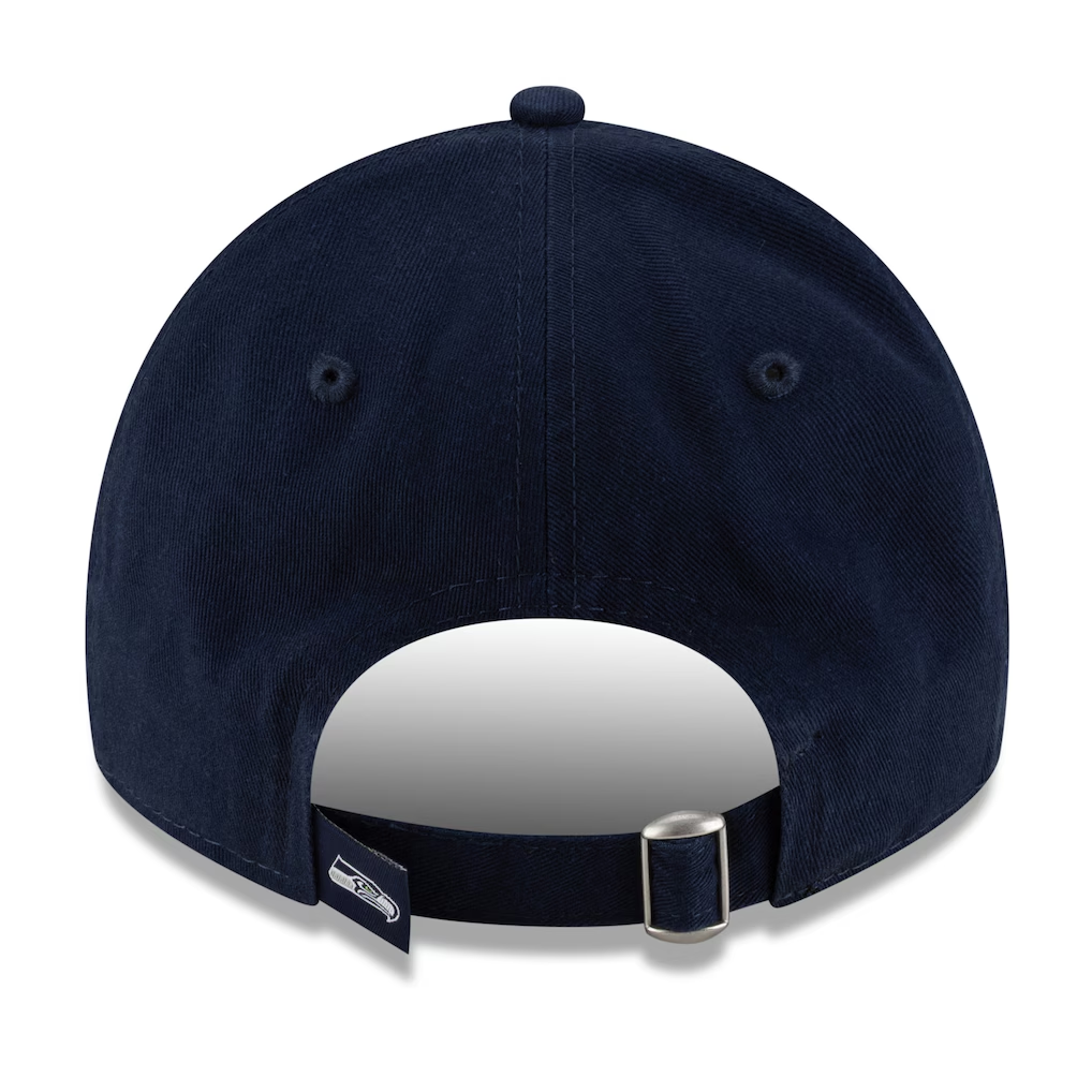 SEATTLE SEAHAWKS SUPER BOWL LX SIDE PATCH 9TWENTY ADJUSTABLE HAT- NAVY