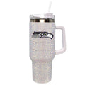 SEATTLE SEAHAWKS THE MEMORY COMPANY 40 OZ BLING COLOSSAL TUMBLER