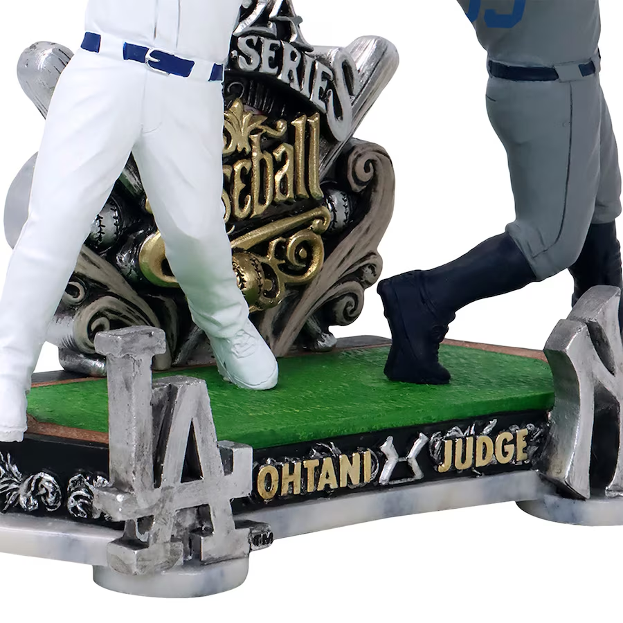 SHOHEI OHTANI VS. AARON JUDGE 2024 WORLD SERIES MATCHUP DUAL BATTLE BOBBLEHEAD SET