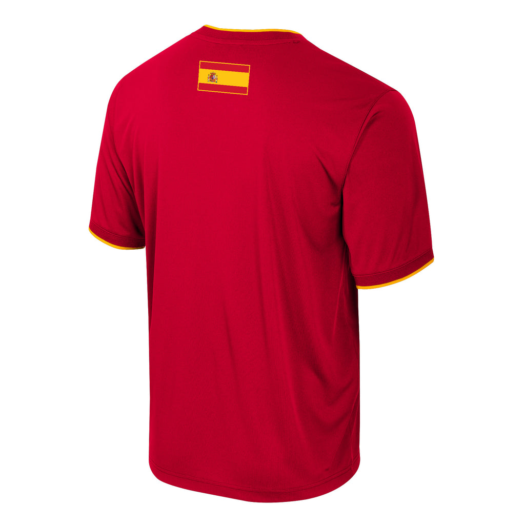 SPAIN MEN'S COLOSSEUM SOCCER JERSEY - RED
