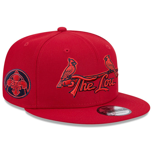 ST. LOUIS CARDINALS 2024 MLB CITY CONNECT 9FIFTY SNAPBACK HAT - RED
