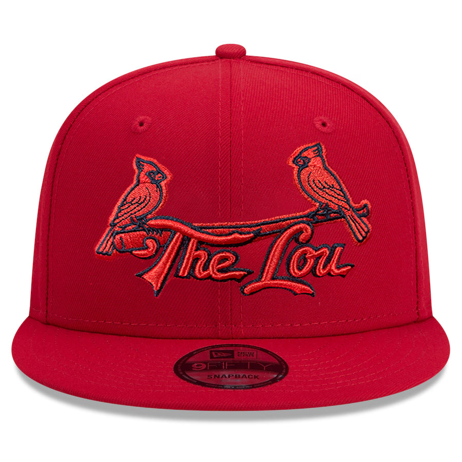 ST. LOUIS CARDINALS 2024 MLB CITY CONNECT 9FIFTY SNAPBACK HAT - RED