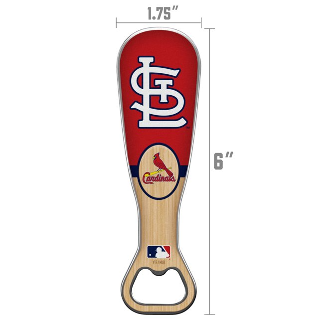 ST. LOUIS CARDINALS BASEBALL BAT BOTTLE OPENER