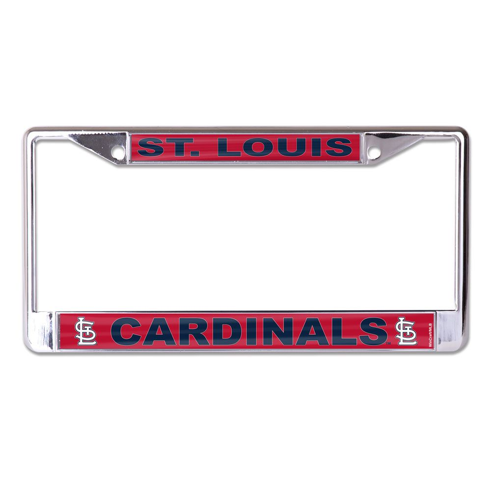 ST. LOUIS CARDINALS LASER LICENSE PLATE FRAME