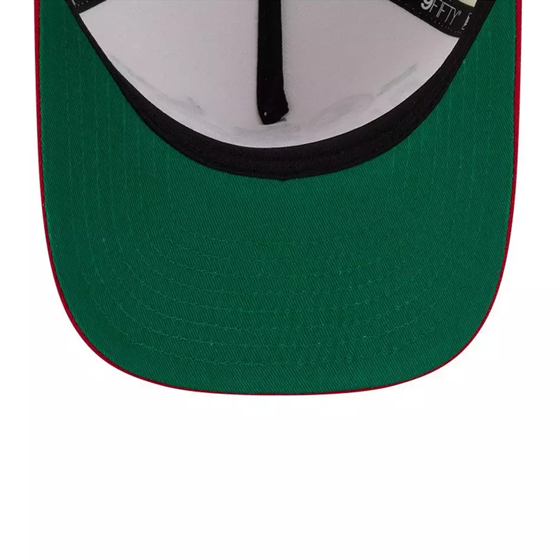 ST. LOUIS CARDINALS NEW ERA TRI-HIT 9FIFTY A-FRAME SNAPBACK HAT - CHROME WHITE/RED