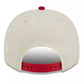 ST. LOUIS CARDINALS NEW ERA TRI-HIT 9FIFTY A-FRAME SNAPBACK HAT - CHROME WHITE/RED