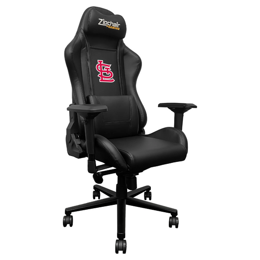 ST. LOUIS CARDINALS XPRESSION PRO GAMING CHAIR WITH SECONDARY LOGO