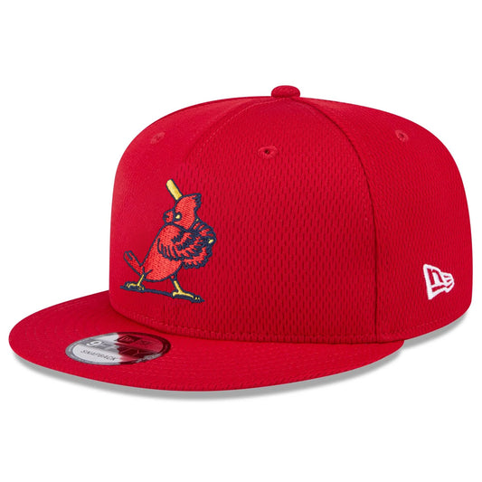 ST.LOUIS CARDINALS 2025 MLB CLUBHOUSE ALTERNATE 9FIFTY SNAPBACK HAT - RED