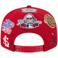 ST.LOUIS CARDINALS ALL OVER PATCH 9FIFTY SNAPBACK HAT - RED