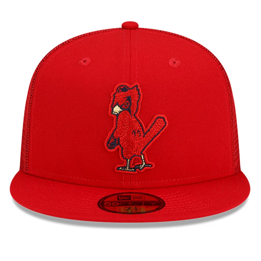 Men’s St. Louis Cardinals Red City Patch 59FIFTY Fitted Hats