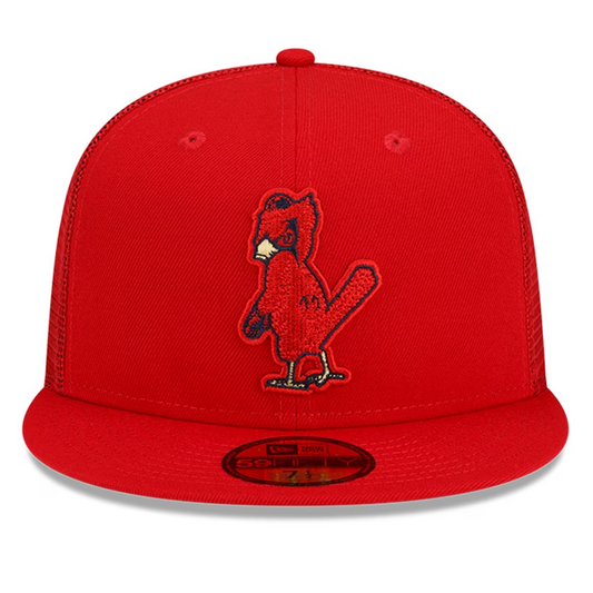 New Era St. Louis Cardinals Black Primary Logo Basic 59FIFTY Fitted Hat