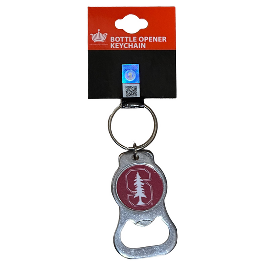 STANFORD BOTTLE OPENER KEYCHAIN