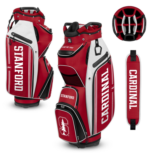 STANFORD CARDINAL TEAM EFFORT BUCKET III COOLER CART GOLF BAG