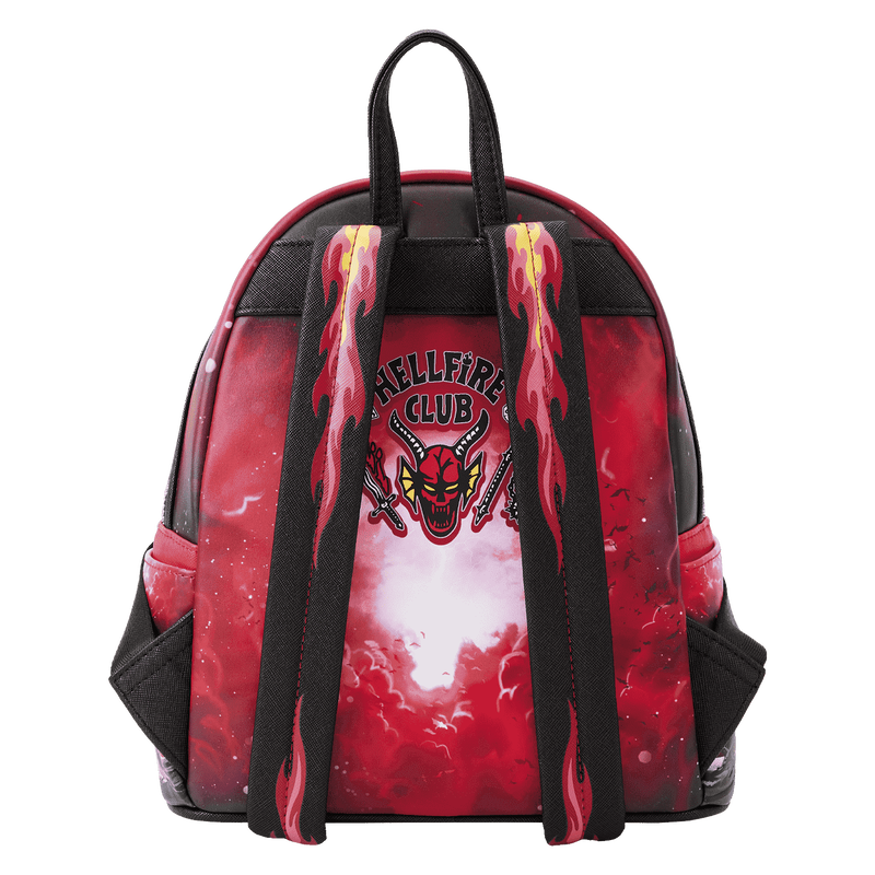 STRANGER THINGS EDDIE MUNSON TRIBUTE GLOW LOUNGEFLY MINI BACKPACK