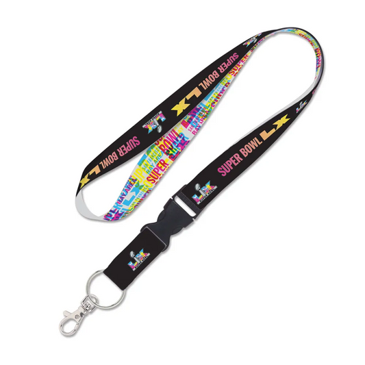 SUPER BOWL LX 1" LANYARD 